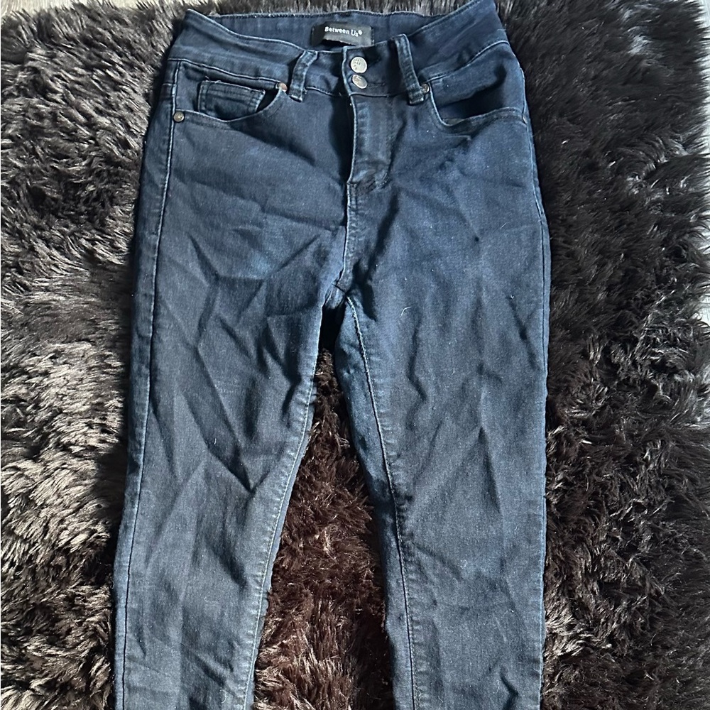 Black skinny jeans